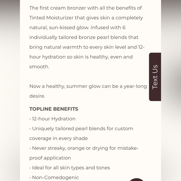 Laura Mercier Tinted Moisturizer Cream Bronzer SunDrop 02 (light) NEW! FULL SIZE - Picture 7 of 14